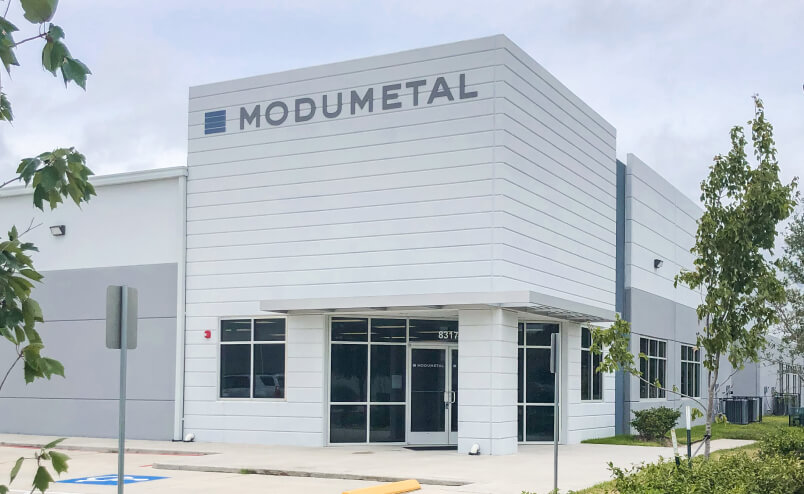 Modumetal oil and gas division office exterior.