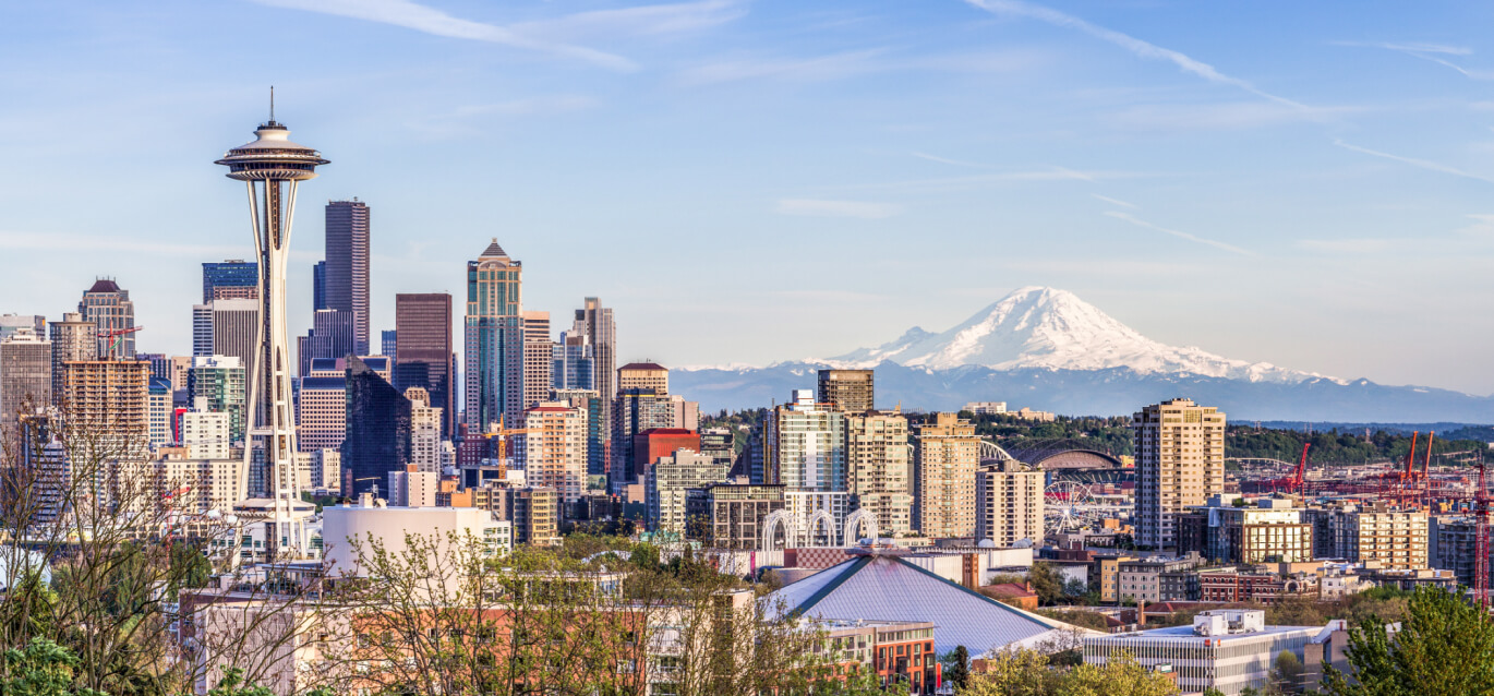 City of Seattle, Washington skyline.