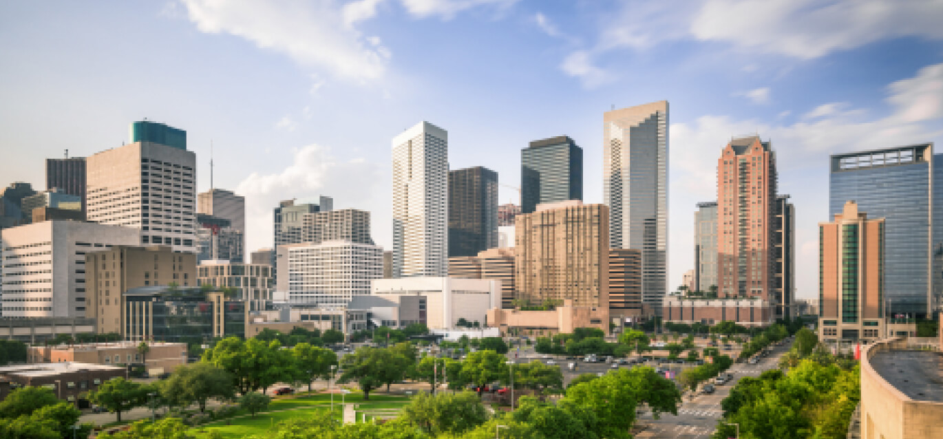 City of Houston, Texas skyline.